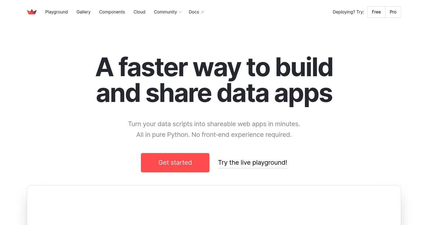 Streamlit vs Gradio Python framework comparison